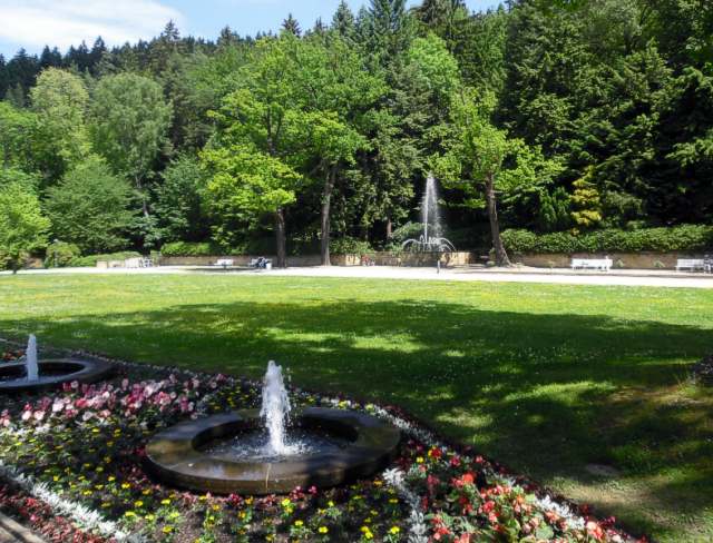 Kurpark von Bad Elster