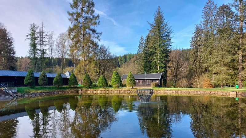 Eingang Naturbad Bad Elster